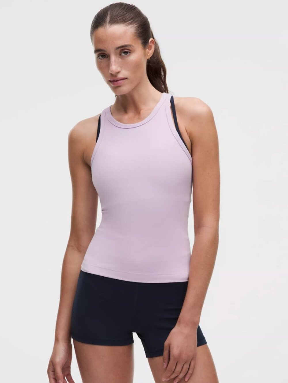 Lululemon Align Purple Waist-Length Racerback Tank Top 14